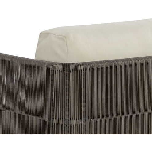 Ravenna Stinson Cream Outdoor Swivel Armchair, Swivel